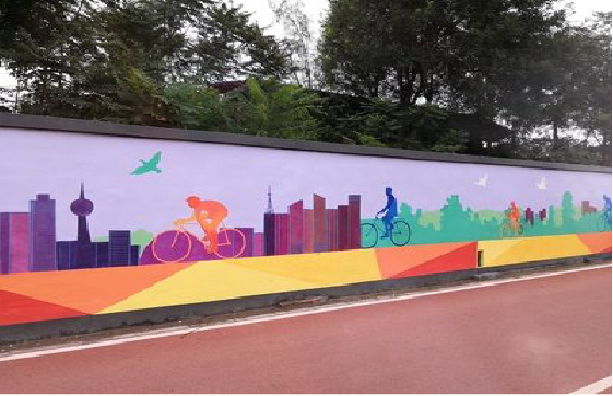 韶山墙体彩绘-围墙