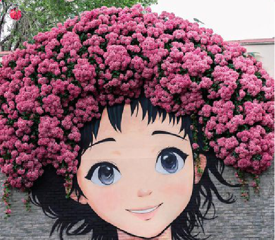 韶山墙体彩绘-网红墙打卡