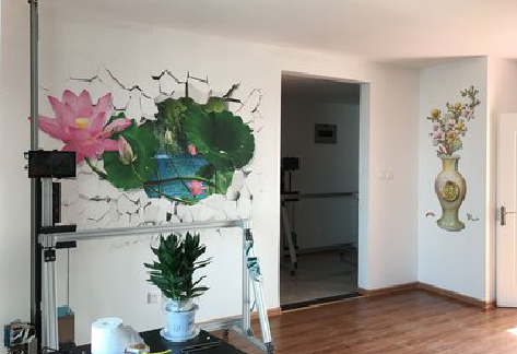 韶山墙体彩绘相比墙纸的优势。