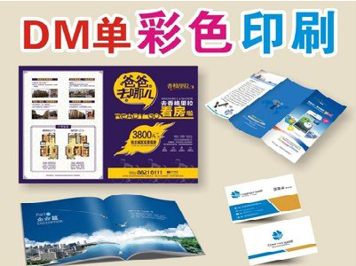 韶山单页印刷，色彩搭配简单。