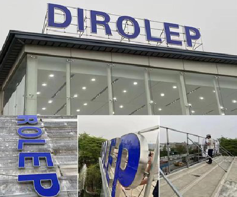 韶山楼顶发光字安装的注意事项。